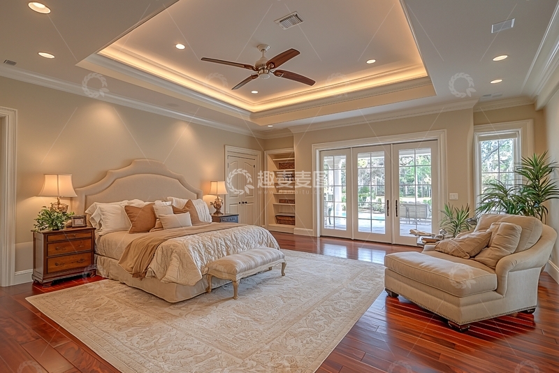 高清大图下载【趣麦麦图】豪华主卧