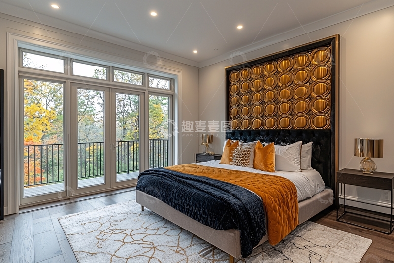 高清大图下载【趣麦麦图】现代简约卧室设计94