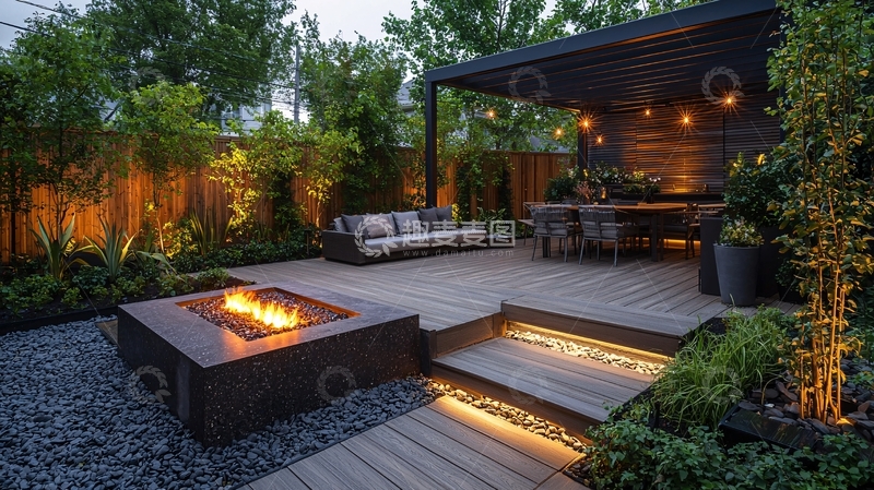 高清大图下载【趣麦麦图】庭院景观设计