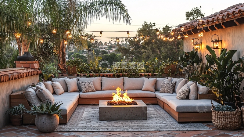 高清大图下载【趣麦麦图】户外休闲区