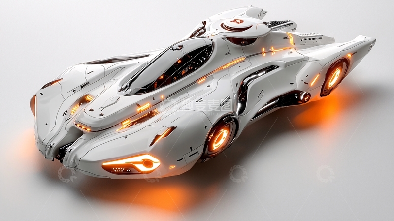 高清大图下载【趣麦麦图】未来科幻跑车