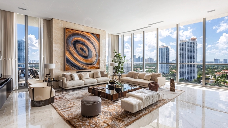 高清大图下载【趣麦麦图】现代极简风格奢华客厅