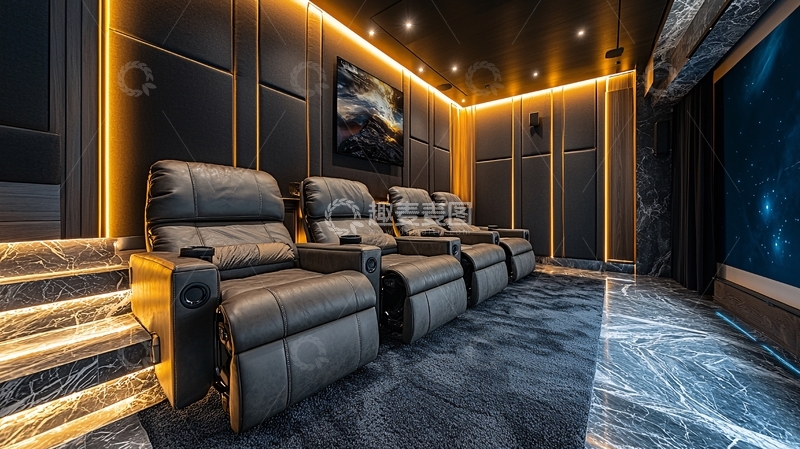 高清大图下载【趣麦麦图】豪华家庭影院