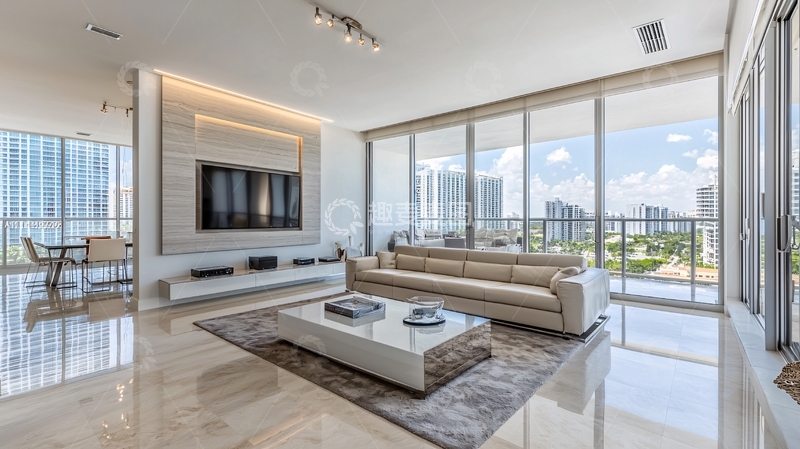 高清大图下载【趣麦麦图】现代简约风格客厅56