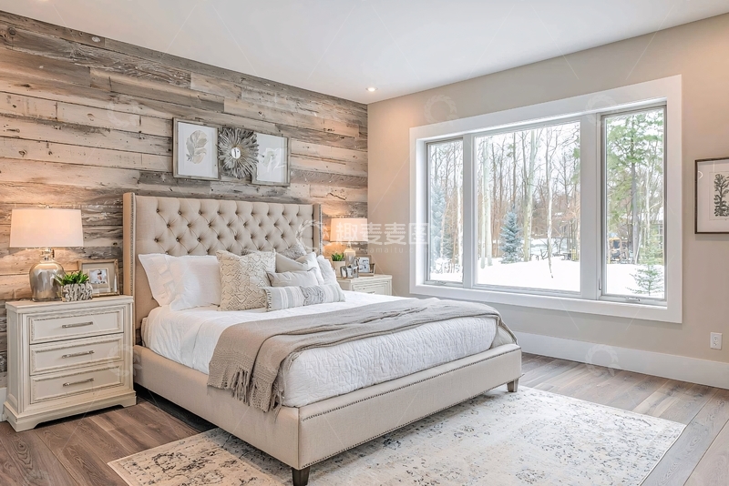 高清大图下载【趣麦麦图】现代简约卧室78