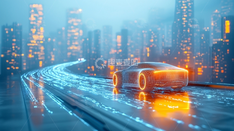 高清大图下载【趣麦麦图】未来都市夜景190