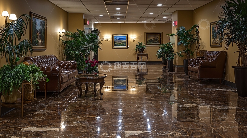 高清大图下载【趣麦麦图】酒店大堂高档装修