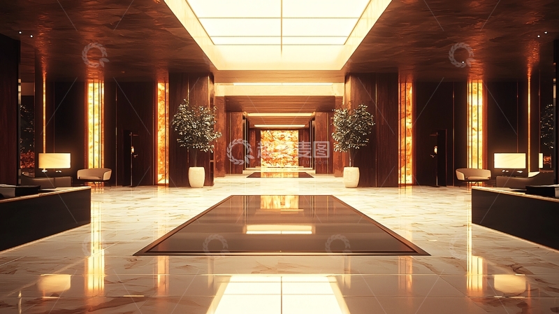 高清大图下载【趣麦麦图】奢华酒店大堂38