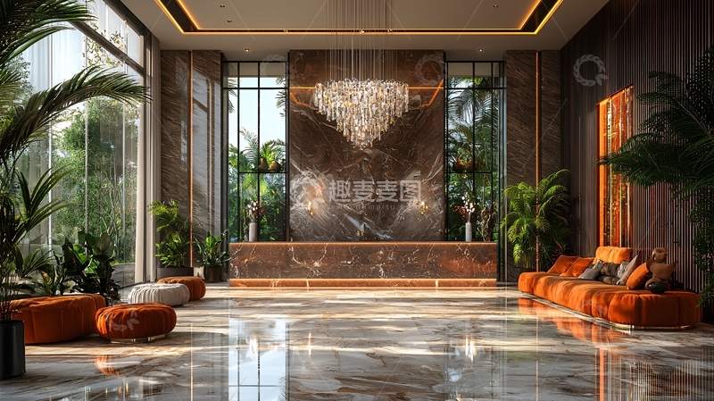 高清大图下载【趣麦麦图】豪华酒店大堂