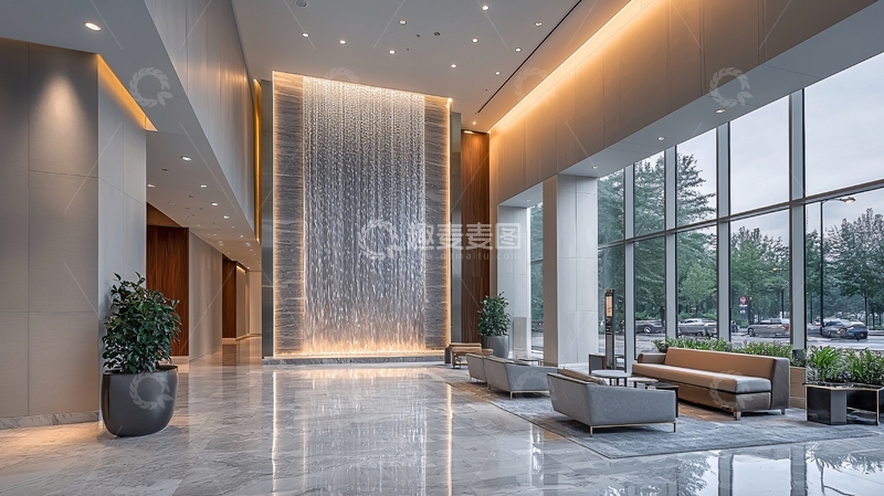 高清大图下载【趣麦麦图】现代化大堂室内设计