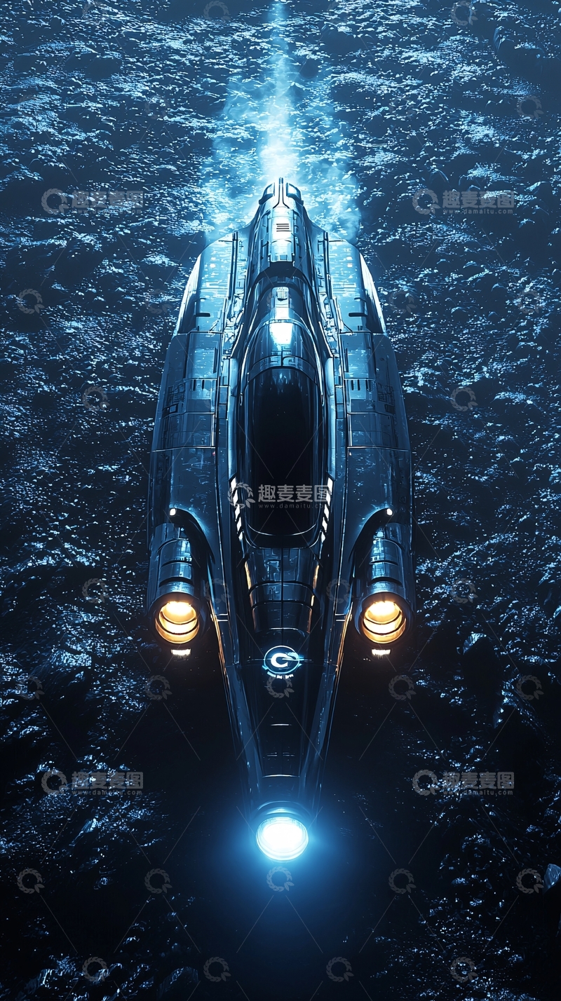高清大图下载【趣麦麦图】未来宇宙飞船