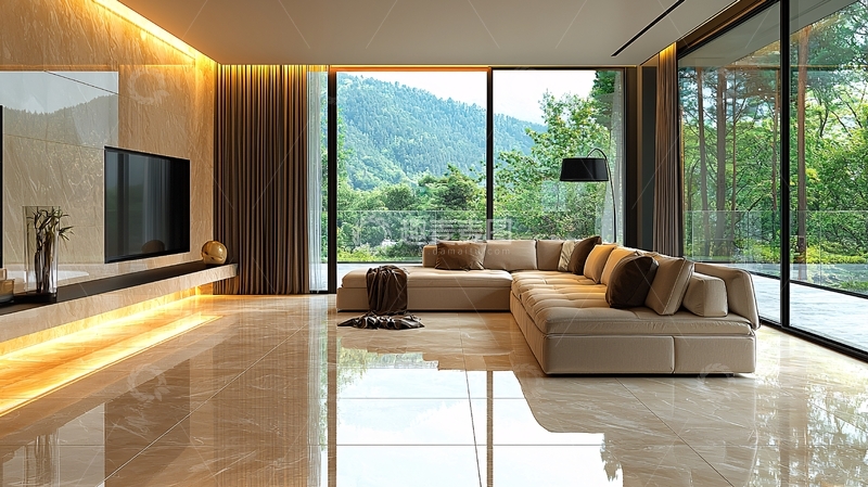 高清大图下载【趣麦麦图】现代风格客厅