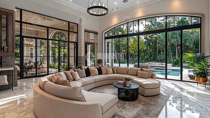 高清大图下载【趣麦麦图】豪华客厅