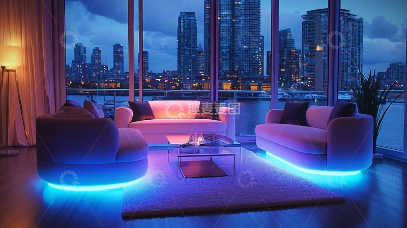 高清大图下载【趣麦麦图】现代客厅6