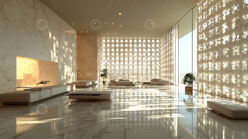 高清大图下载【趣麦麦图】明亮现代简约客厅