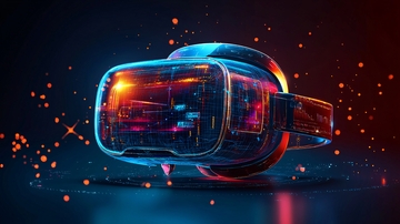 炫酷未来感VR虚拟现实眼镜