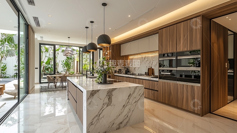 高清大图下载【趣麦麦图】现代简约厨房