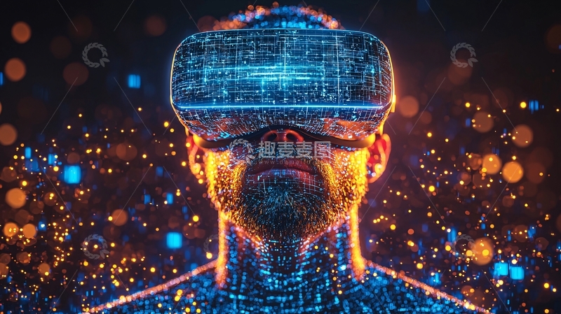 高清大图下载【趣麦麦图】虚拟现实体验39