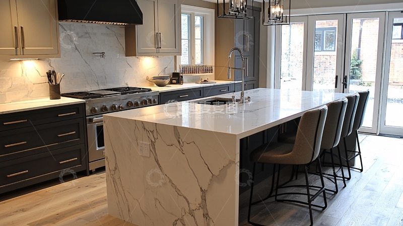 高清大图下载【趣麦麦图】现代风格开放式厨房