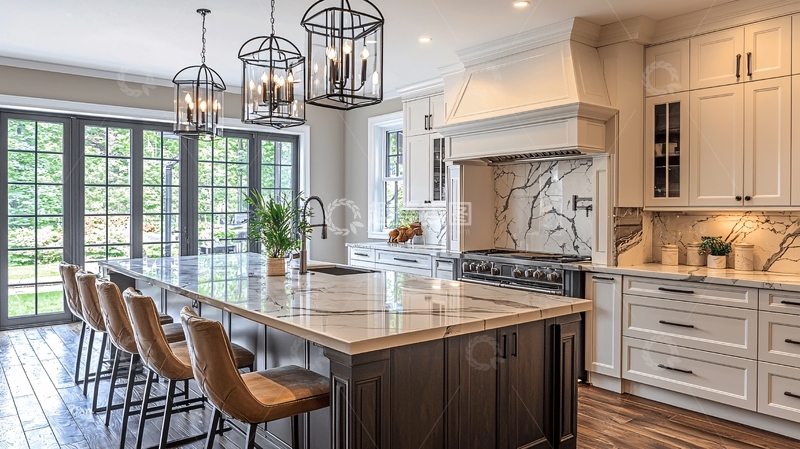 高清大图下载【趣麦麦图】现代简约厨房