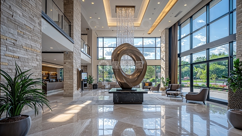 高清大图下载【趣麦麦图】高端酒店大堂