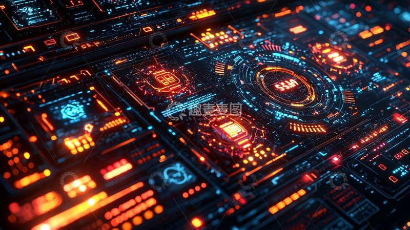 高清大图下载【趣麦麦图】未来科技感炫酷界面