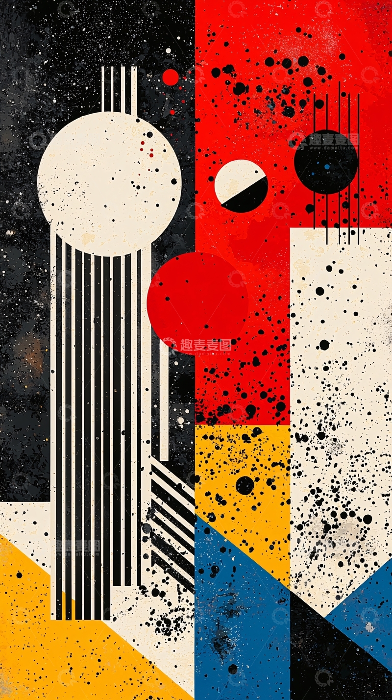 高清大图下载【趣麦麦图】抽象几何