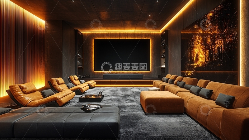 高清大图下载【趣麦麦图】高端私人影院