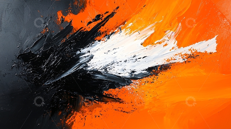 高清大图下载【趣麦麦图】抽象油画