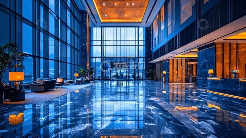 高清大图下载【趣麦麦图】高端酒店大堂