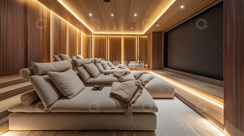 高清大图下载【趣麦麦图】高端家庭影院