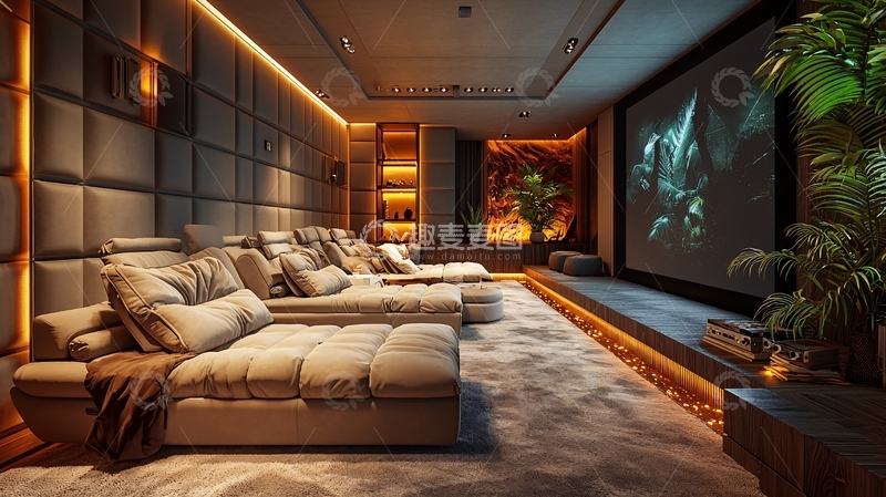 高清大图下载【趣麦麦图】高端私人影院