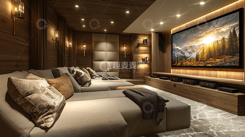 高清大图下载【趣麦麦图】高端私人影院