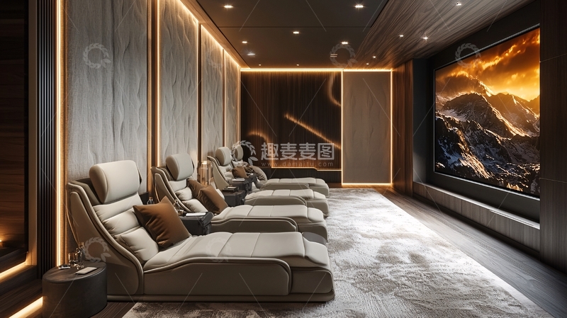 高清大图下载【趣麦麦图】高端私人影院