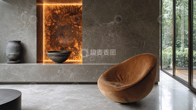 高清大图下载【趣麦麦图】现代风格客厅一角