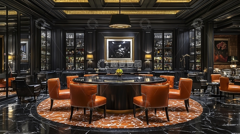 高清大图下载【趣麦麦图】奢华酒店酒吧