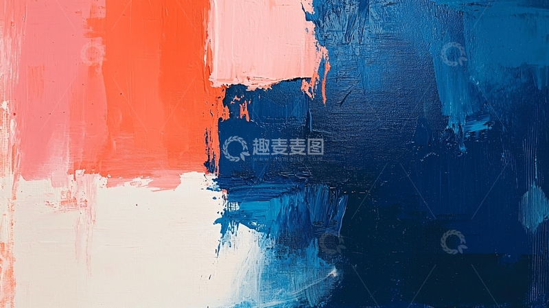 高清大图下载【趣麦麦图】抽象油画