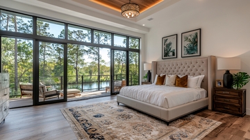 现代简约卧室85