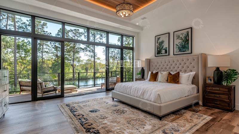 高清大图下载【趣麦麦图】现代简约卧室85