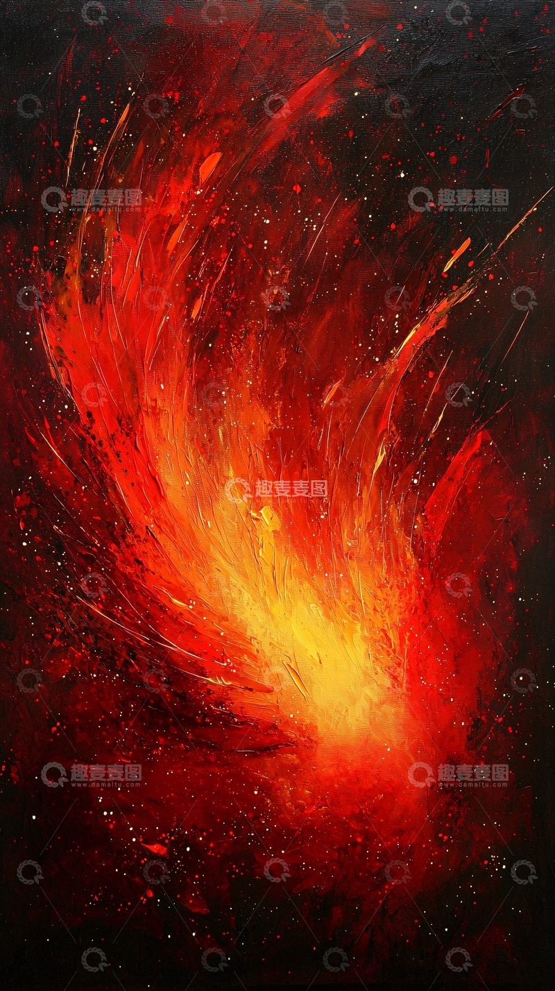 高清大图下载【趣麦麦图】火焰