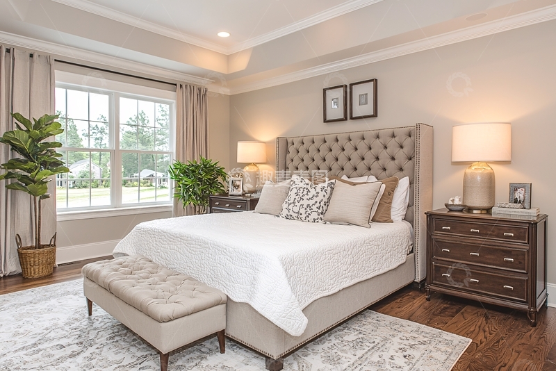 高清大图下载【趣麦麦图】现代简约卧室84