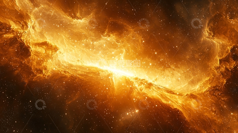 高清大图下载【趣麦麦图】火焰星云