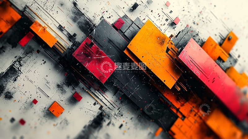 高清大图下载【趣麦麦图】抽象几何