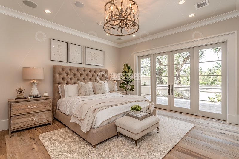 高清大图下载【趣麦麦图】现代简约卧室91