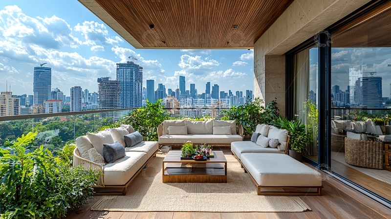 高清大图下载【趣麦麦图】阳台景观设计