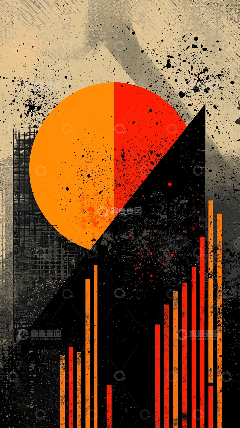 高清大图下载【趣麦麦图】抽象几何