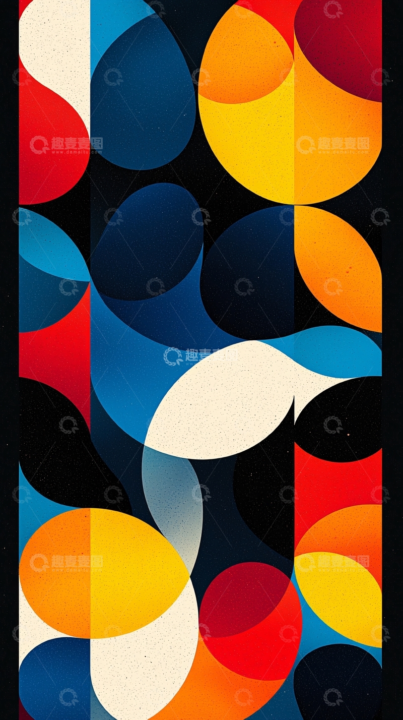 高清大图下载【趣麦麦图】抽象几何图形