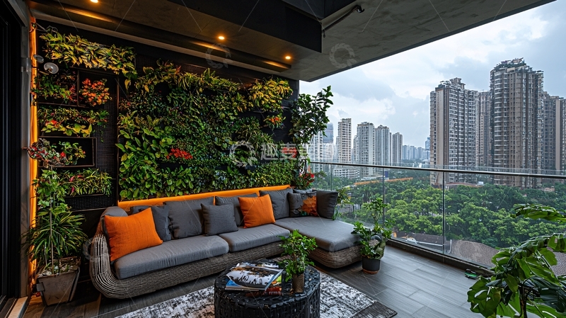 高清大图下载【趣麦麦图】阳台花园设计