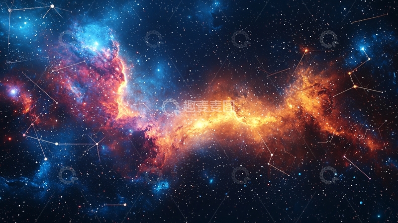 高清大图下载【趣麦麦图】宇宙星云高清图片