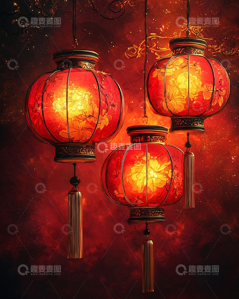 高清大图下载【趣麦麦图】红灯笼